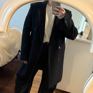 Zara Women's Double Breasted Coat